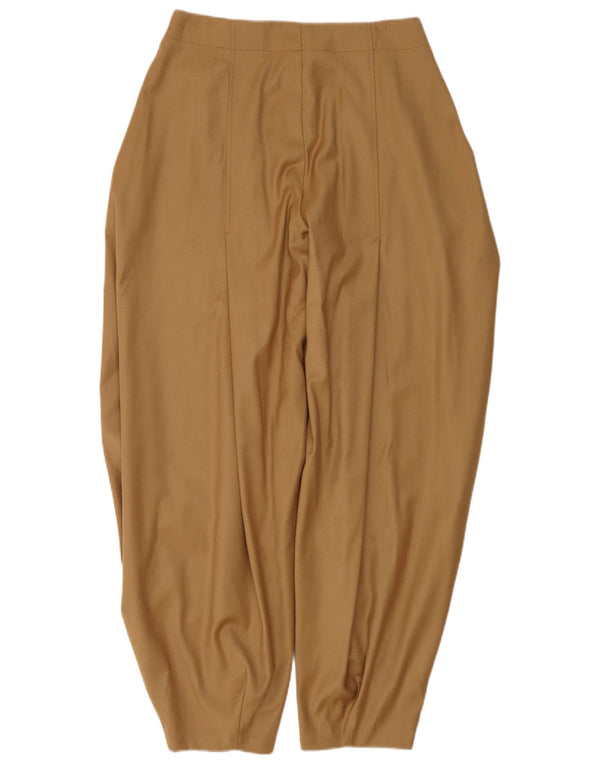 Vintage Womens High Waist Harem Trousers IT 46 Large W30 L32 Beige
