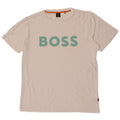 Hugo Boss Mens Graphic T-Shirt Top XL White Cotton