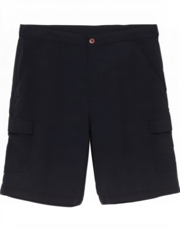 Reebok Mens Cargo Shorts Large W34 Navy Blue