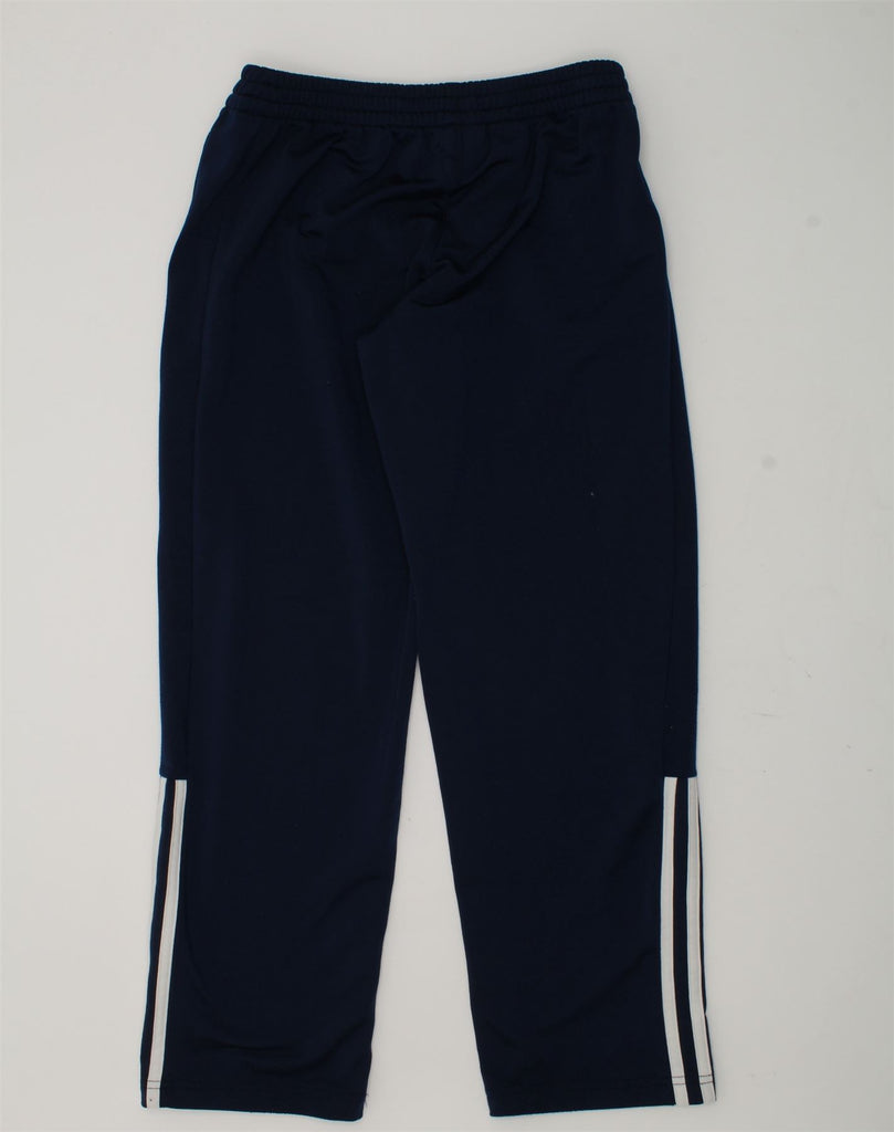 ADIDAS Boys Tracksuit Trousers 11-12 Years Navy Blue Polyester | Vintage Adidas | Thrift | Second-Hand Adidas | Used Clothing | Messina Hembry 