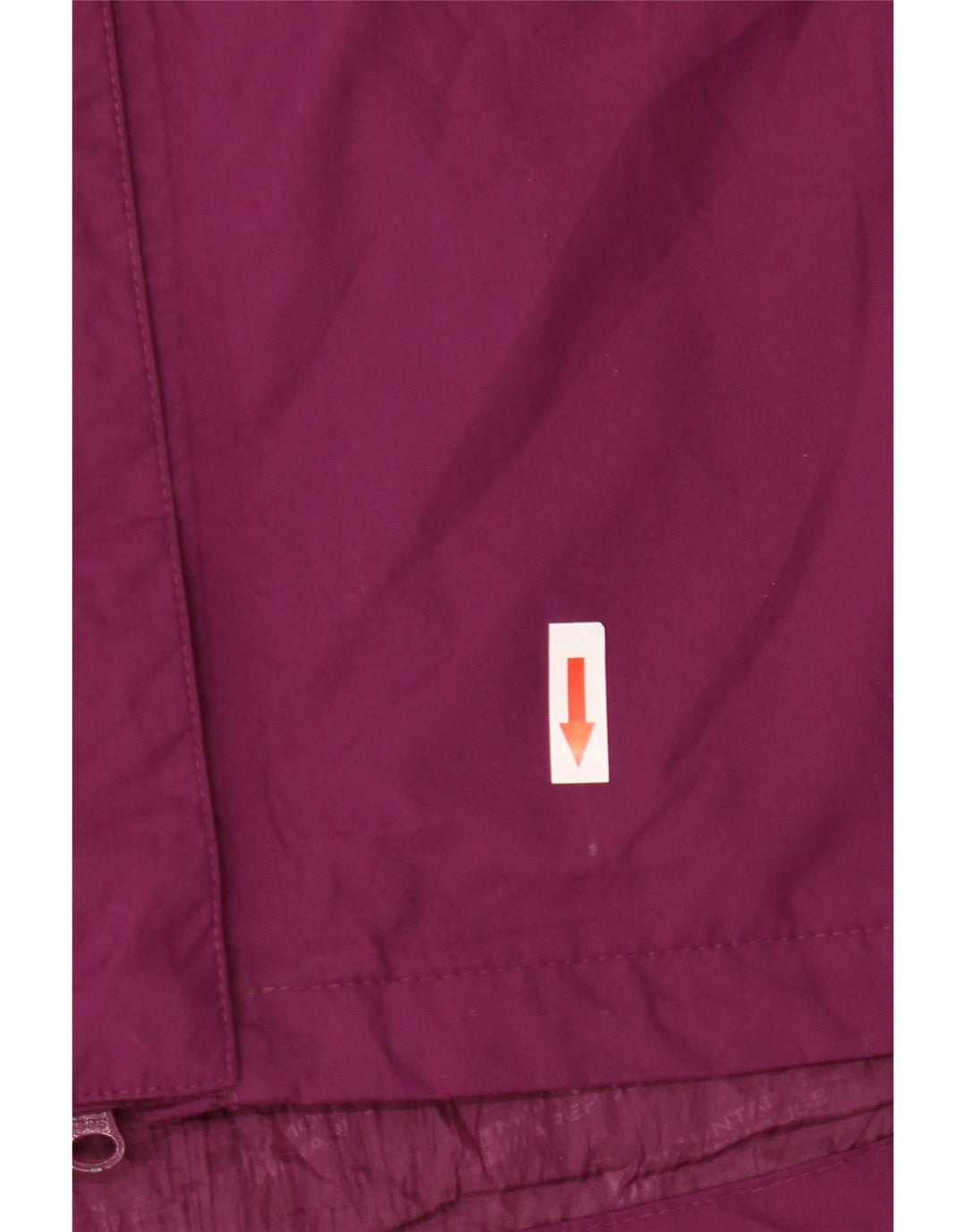 Mountain Warehouse Womens Rain Jacket UK 16 Large Purple Colourblock Nylon