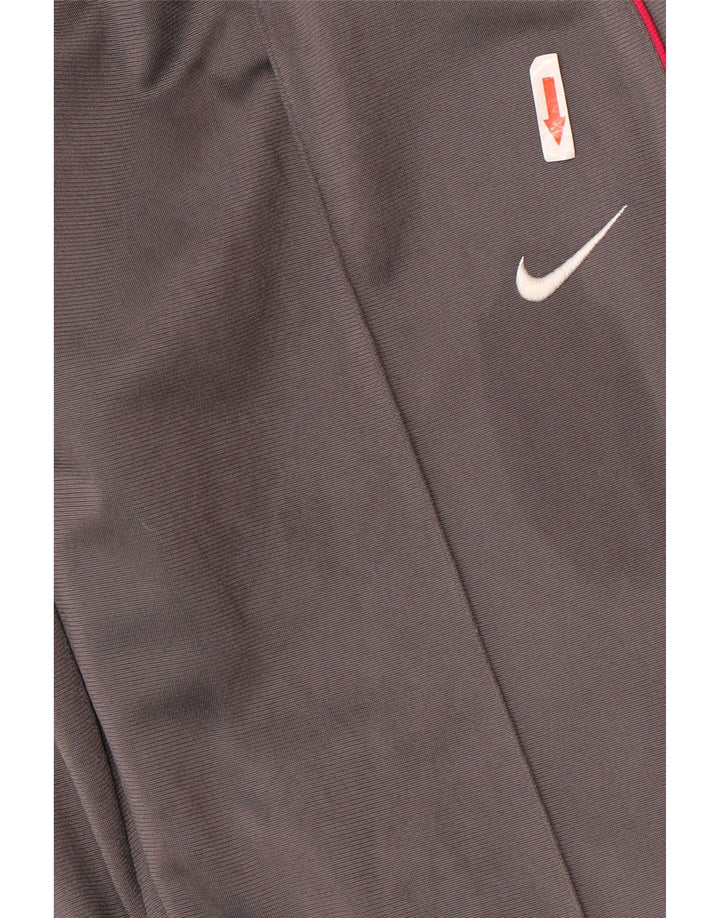 Nike Womens Tracksuit Trousers UK 8 Small  Grey Polyester