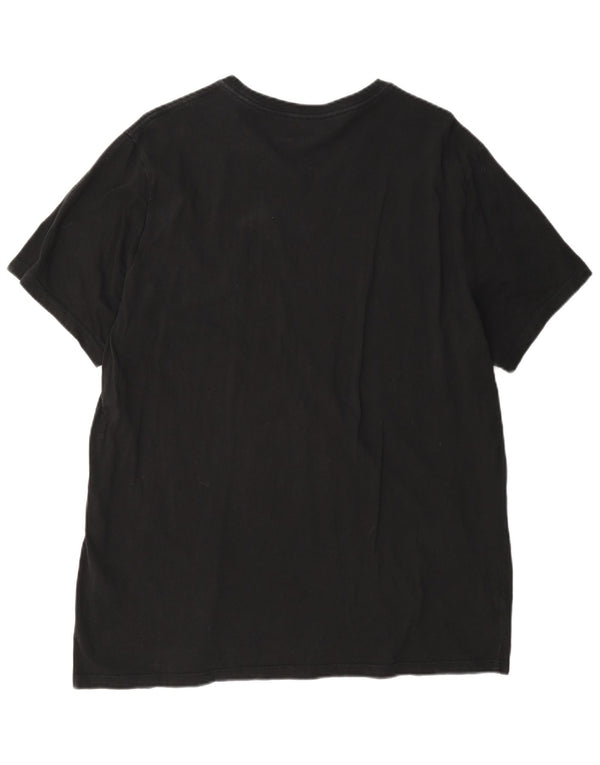 Levi's Mens Slim Fit Graphic T-Shirt Top 2XL Black Cotton