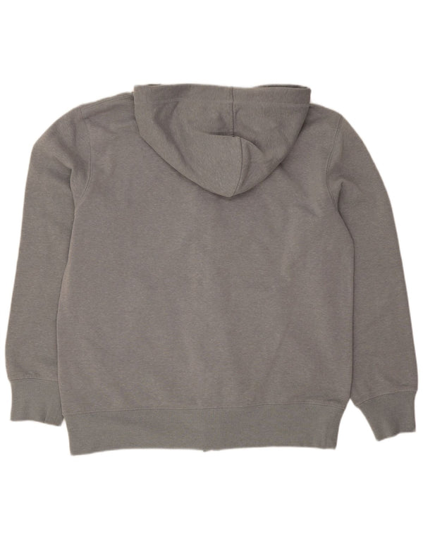 Tommy Hilfiger Mens Zip Hoodie Sweater Large Grey Cotton