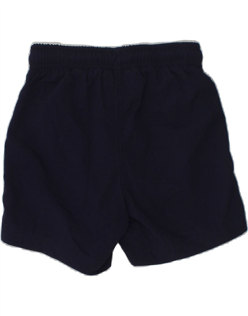 CHAMPION Boys Sport Shorts 3-4 Years 2XS Navy Blue Polyamide | Vintage Champion | Thrift | Second-Hand Champion | Used Clothing | Messina Hembry 