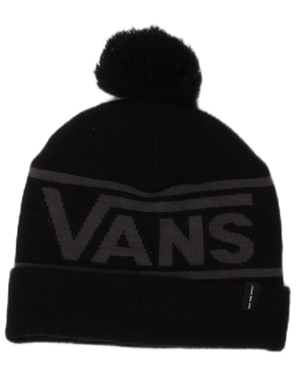 Vans Mens Graphic Knit Beanie Hat One Size Black Colourblock Acrylic