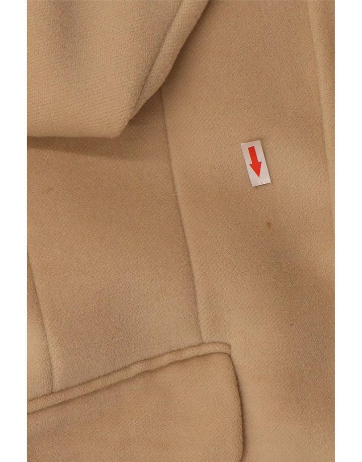 Pal Zileri Mens Overcoat IT 46 Small Beige Virgin Wool