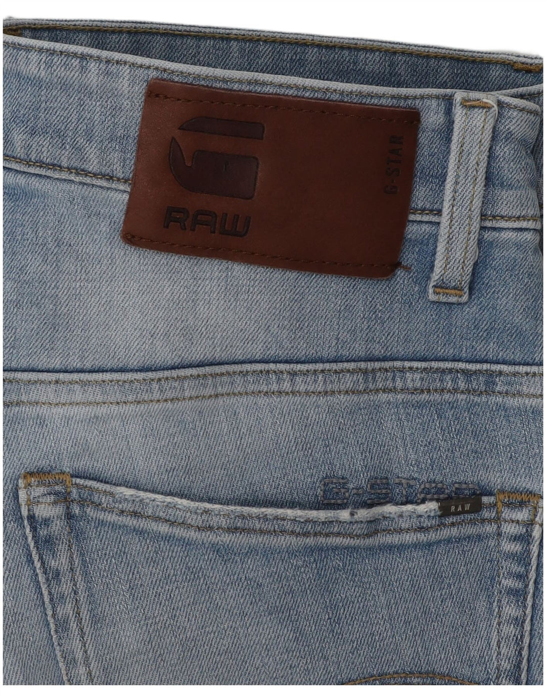 G-Star Mens 3301 Slim Jeans W30 L32 Blue