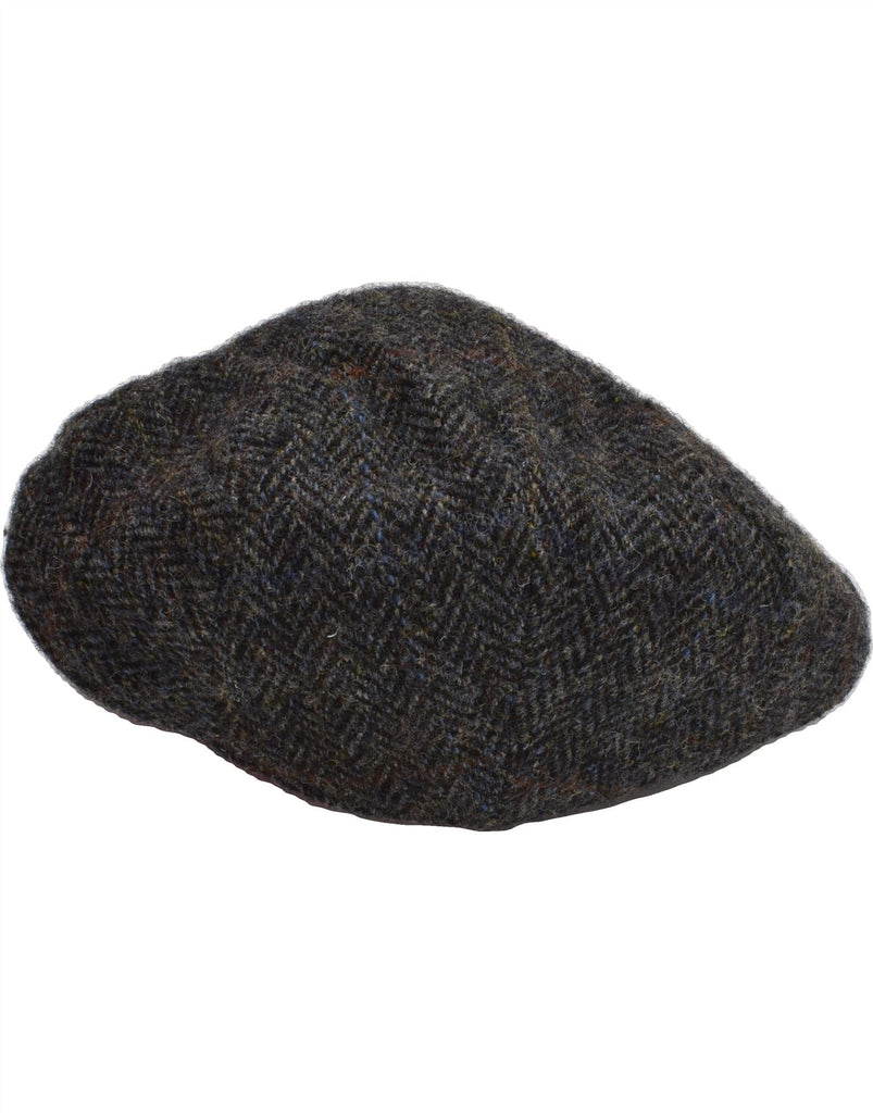 JOHN LEWIS Mens Flat Cap Small Grey Herringbone Wool | Vintage John Lewis | Thrift | Second-Hand John Lewis | Used Clothing | Messina Hembry 