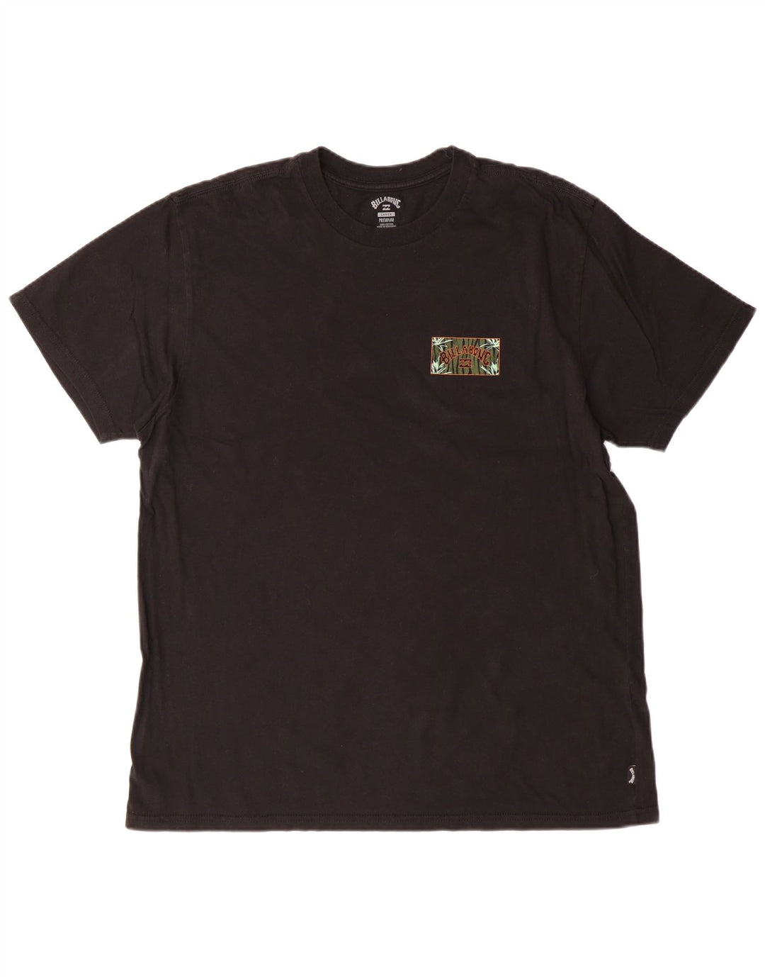 Billabong Mens Graphic T-Shirt Top Large Black Cotton