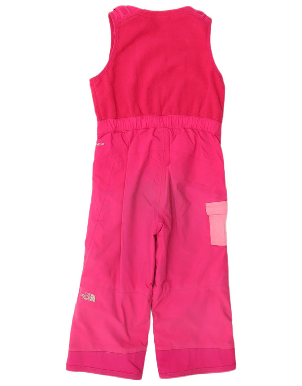 The North Face Girls Ski Trousers 13-14 Years Pink Nylon