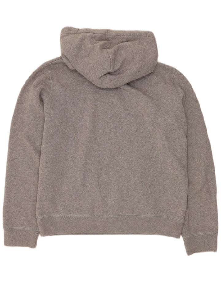JACK WILLS Womens Salcombe Devon Oversized Hoodie Jumper UK 10 Small Grey