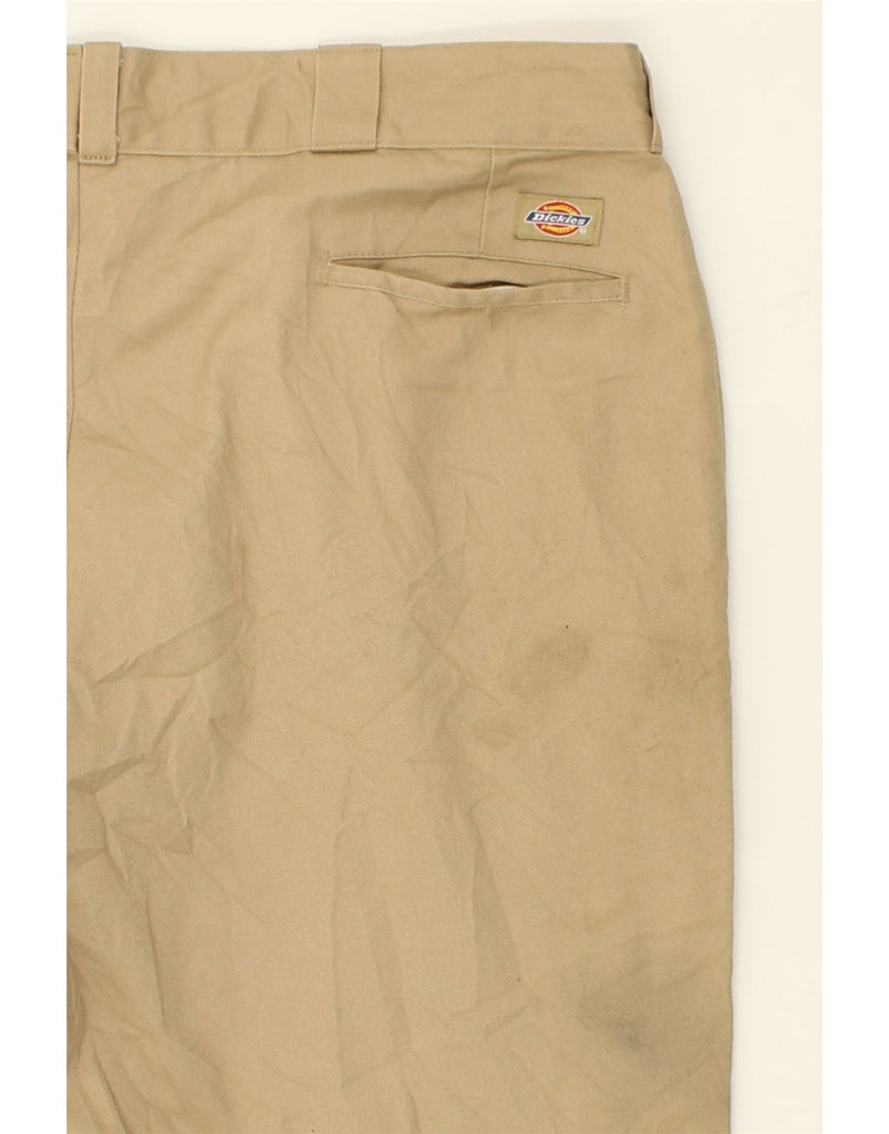 DICKIES Mens Straight Chino Trousers W36 L26 Beige | Vintage Dickies | Thrift | Second-Hand Dickies | Used Clothing | Messina Hembry 