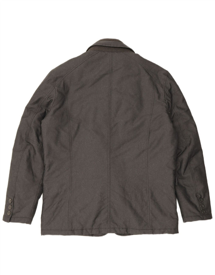 Ivy Oxford Mens Windbreaker Jacket IT 54 2XL Grey Polyester