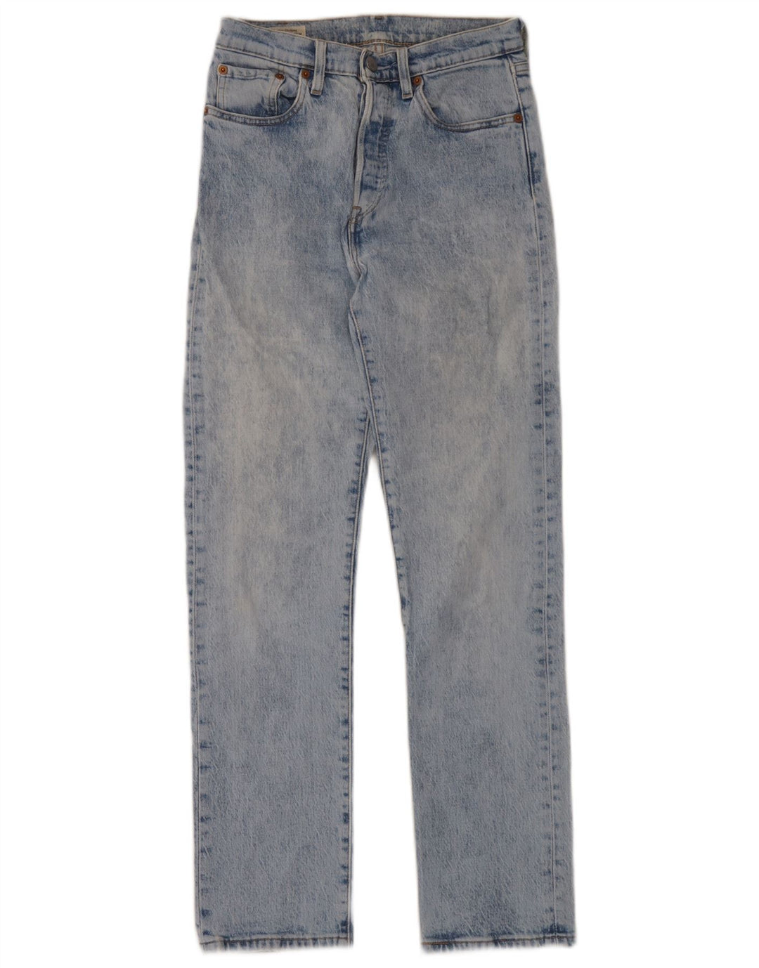 Levi's Womens Slim Jeans W25 L30 Blue Cotton