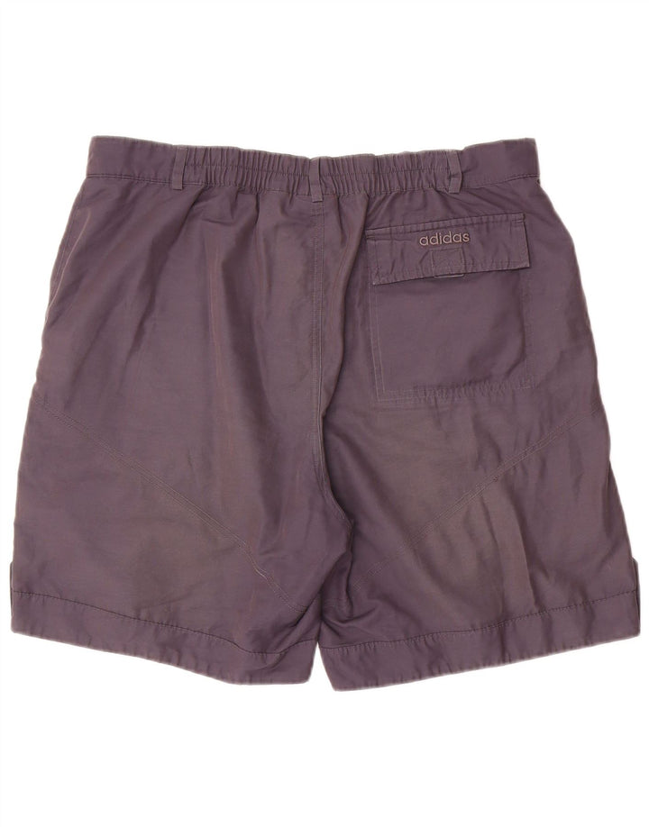 ADIDAS Mens Cargo Shorts Large W34 Grey Cotton