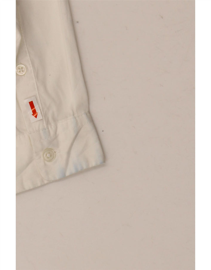 United Colors of Benetton Boys Shirt 10-11 Years XL White Cotton