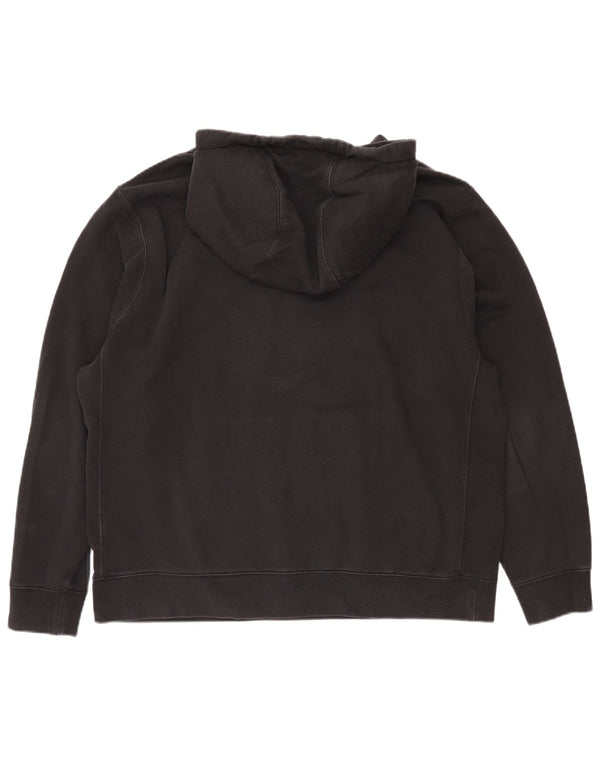 Nike Mens Hoodie Jumper XL Black Cotton