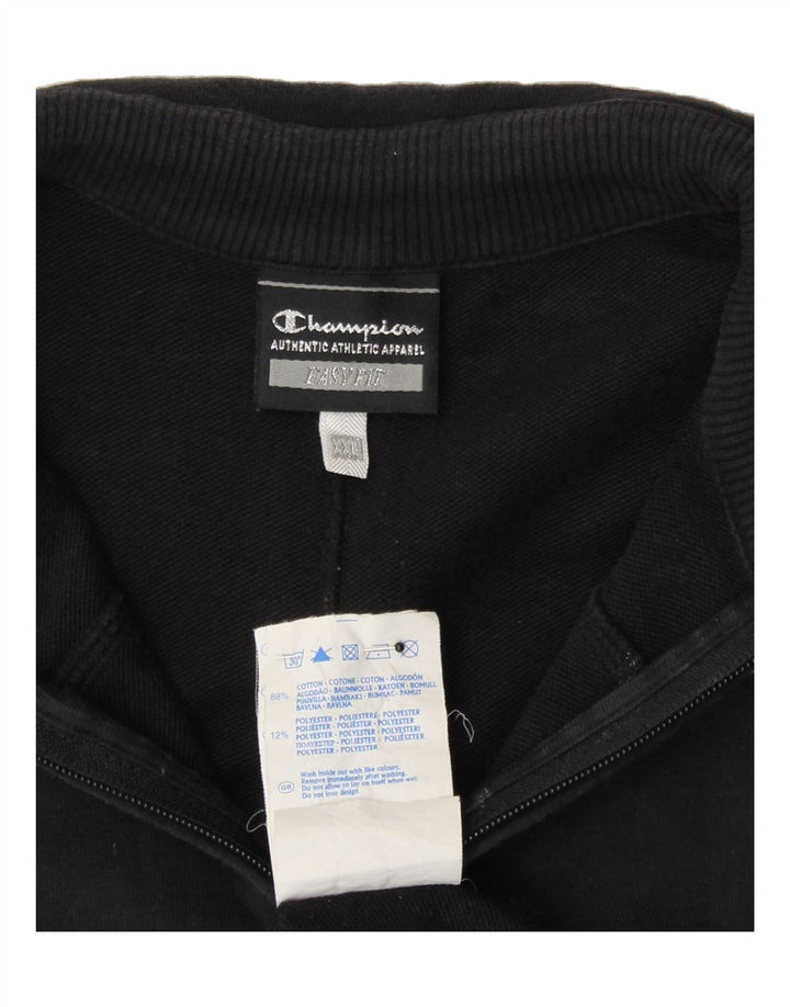 CHAMPION Mens Easy Fit Tracksuit Top Jacket 2XL Navy Blue Cotton Vintage Champion and Second-Hand Champion from Messina Hembry 
