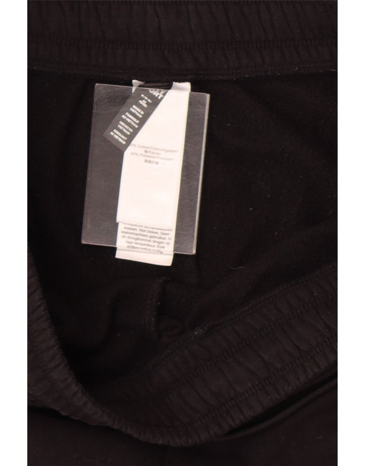 Dkny Mens Tracksuit Trousers Joggers Medium  Black Cotton