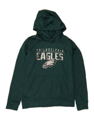 NFL Boys Philadelphia Eagles Graphic Hoodie Jumper 15-16 Years XL  Green