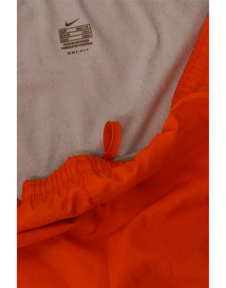NIKE Womens Dri Fit Sport Shorts UK 12 Medium  Orange Vintage Nike and Second-Hand Nike from Messina Hembry 