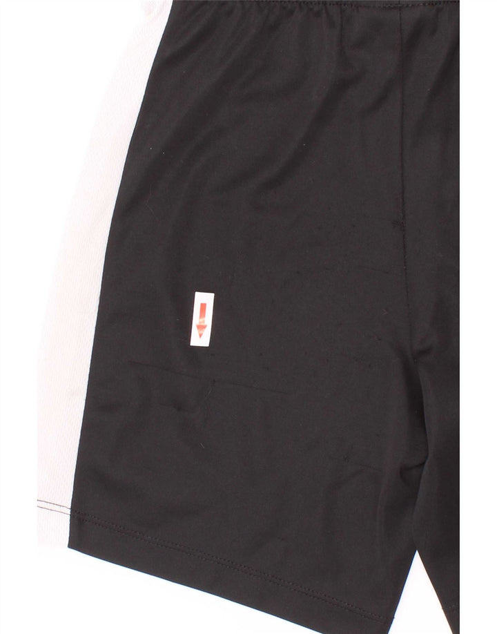 Nike Boys Dri Fit Sport Shorts 8-9 Years Small Black Colourblock Polyester