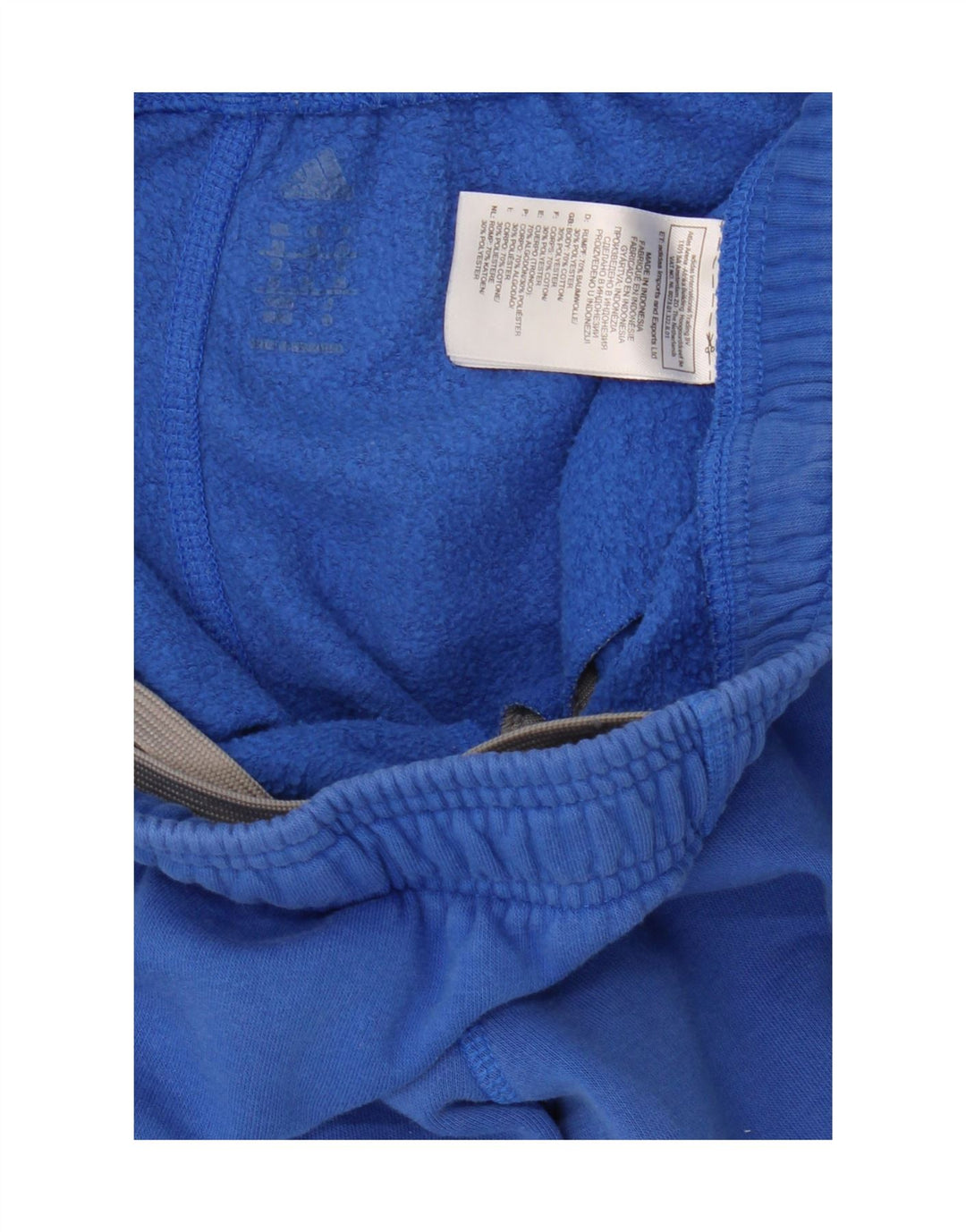 Adidas Mens Tracksuit Trousers Joggers Medium Blue Cotton