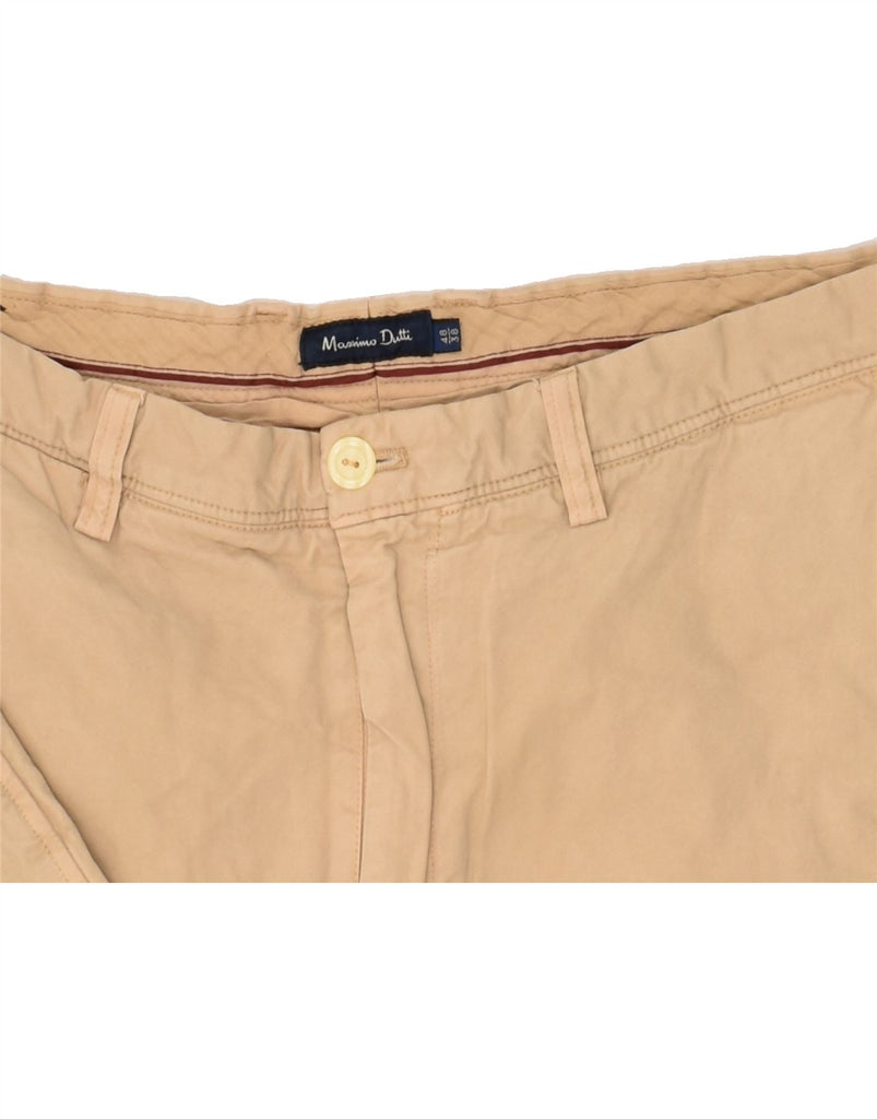 MASSIMO DUTTI Mens Straight Chino Trousers EU 48 Medium W38 L29 Beige | Vintage Massimo Dutti | Thrift | Second-Hand Massimo Dutti | Used Clothing | Messina Hembry 