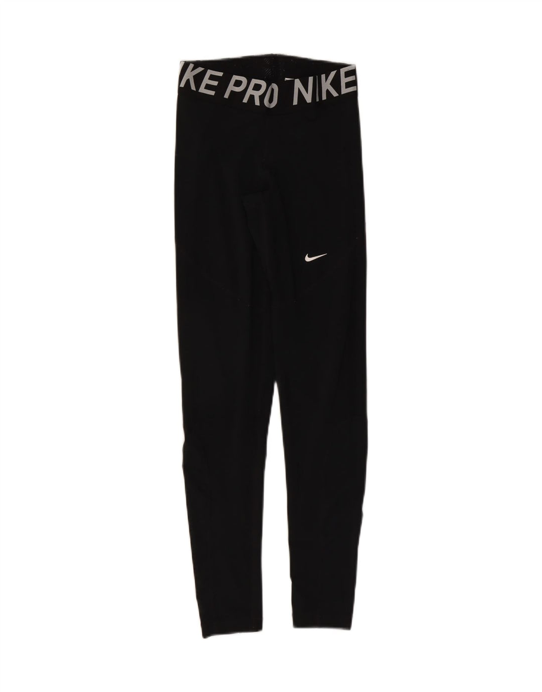 Nike Womens Graphic Leggings UK 8 Small Black Polyester Sports