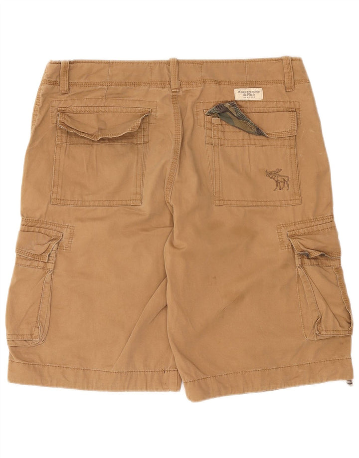 Abercrombie & Fitch Mens Cargo Shorts W36 Large  Beige