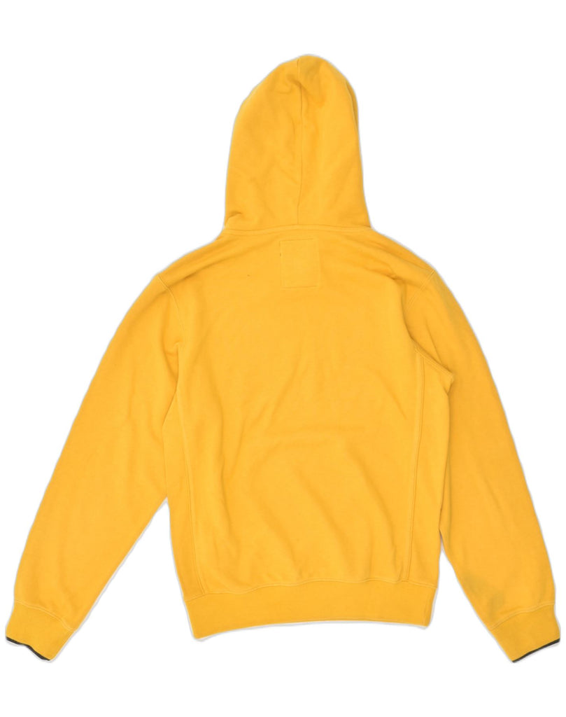 CHAMPION Mens Graphic Hoodie Jumper Small Yellow Cotton | Vintage Champion | Thrift | Second-Hand Champion | Used Clothing | Messina Hembry 