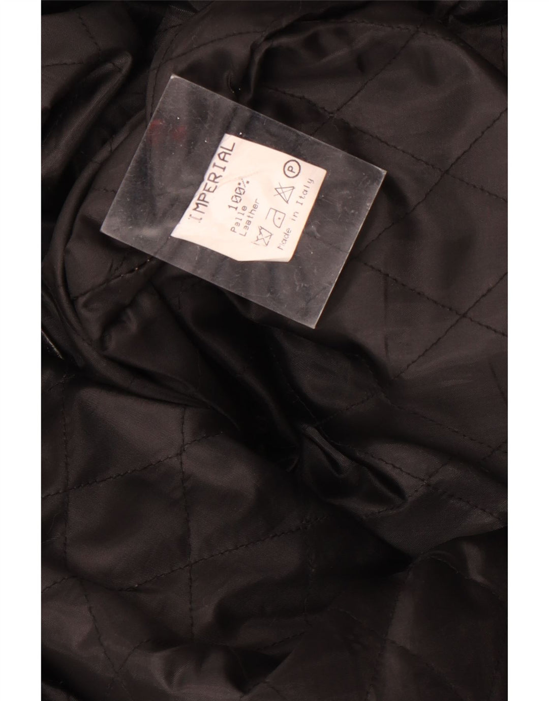 Vintage Mens Leather Coat UK 40 Large Black Leather