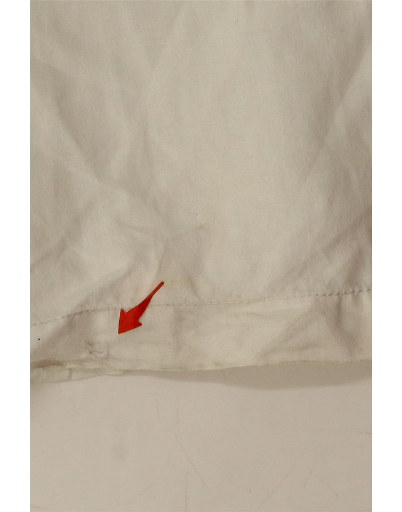 CELIO Womens Straight Chino Trousers EU 40 Medium W32 L34 White Vintage Celio and Second-Hand Celio from Messina Hembry 