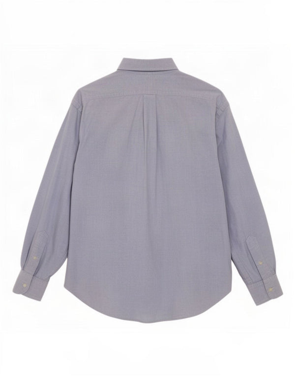 Ralph Lauren Womens Shirt US 10 Large Blue Cotton