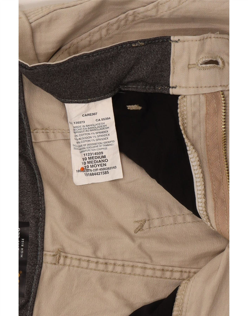 LEE Womens Straight Chino Trousers US 10 Large W32 L24 Beige Cotton Vintage Lee and Second-Hand Lee from Messina Hembry 