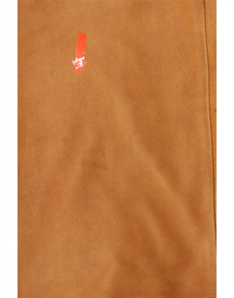 BLAUER Mens Suede Bomber Jacket UK 42 XL Brown Leather Vintage Blauer and Second-Hand Blauer from Messina Hembry 