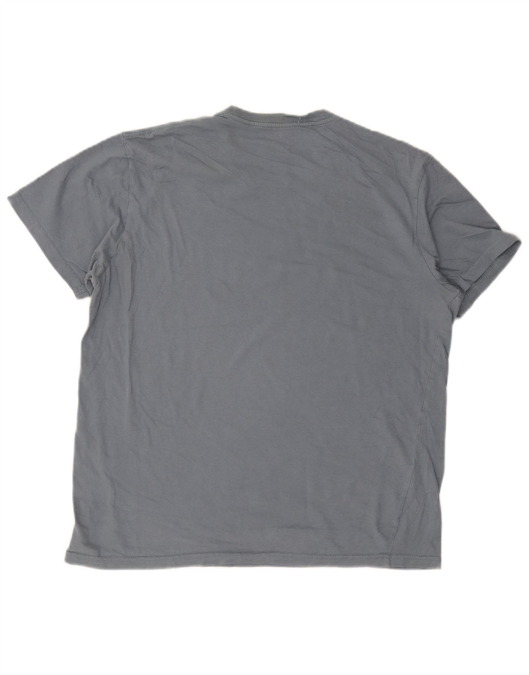 Volcom Mens Modern Fit Graphic T-Shirt Top Large Blue Cotton