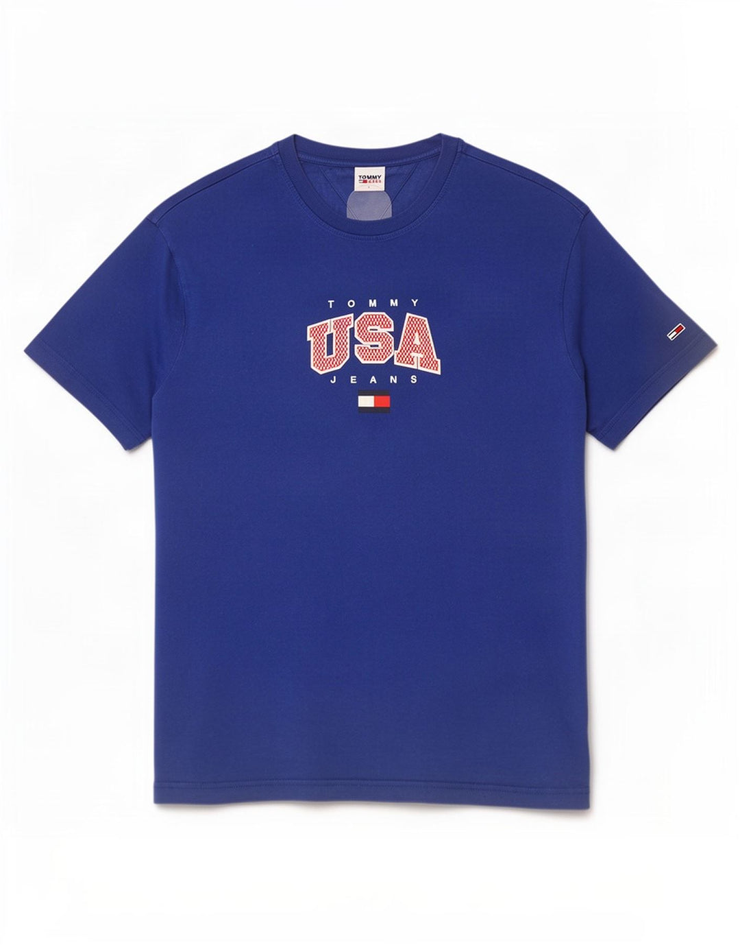 Tommy Hilfiger Mens Graphic T-Shirt Top Large Blue
