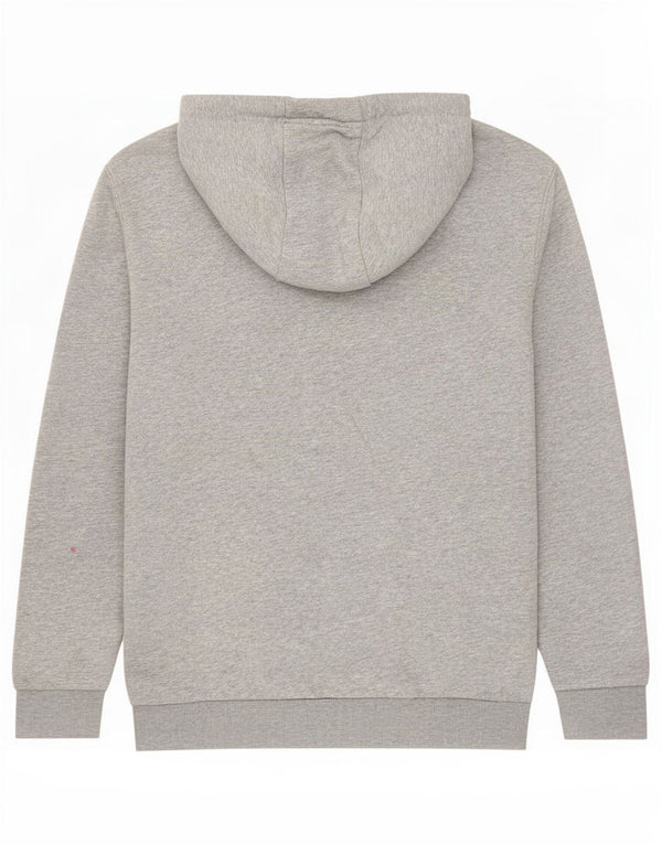 Ellesse Mens Hoodie Jumper Small Grey Flecked Cotton