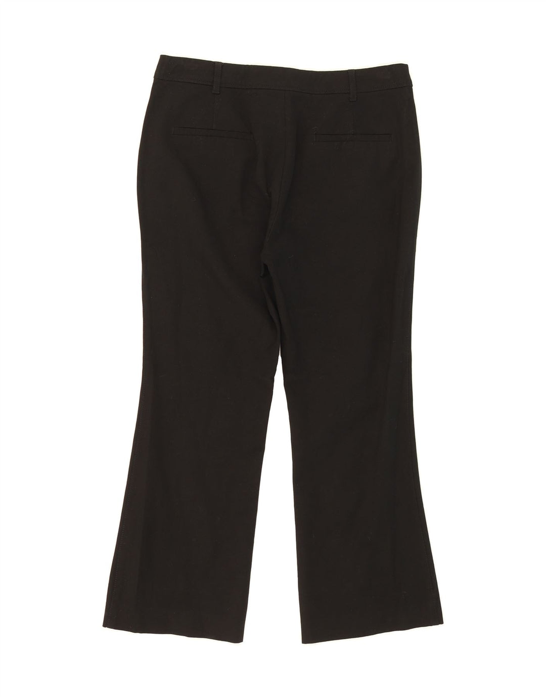 MASSIMO DUTTI Womens Bootcut Casual Trousers EU 42 Large W32 L26 Black Vintage Massimo Dutti and Second-Hand Massimo Dutti from Messina Hembry 