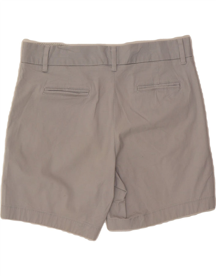 TOMMY HILFIGER Womens Chino Shorts US 8 Medium W30 Grey Cotton Vintage Tommy Hilfiger and Second-Hand Tommy Hilfiger from Messina Hembry 