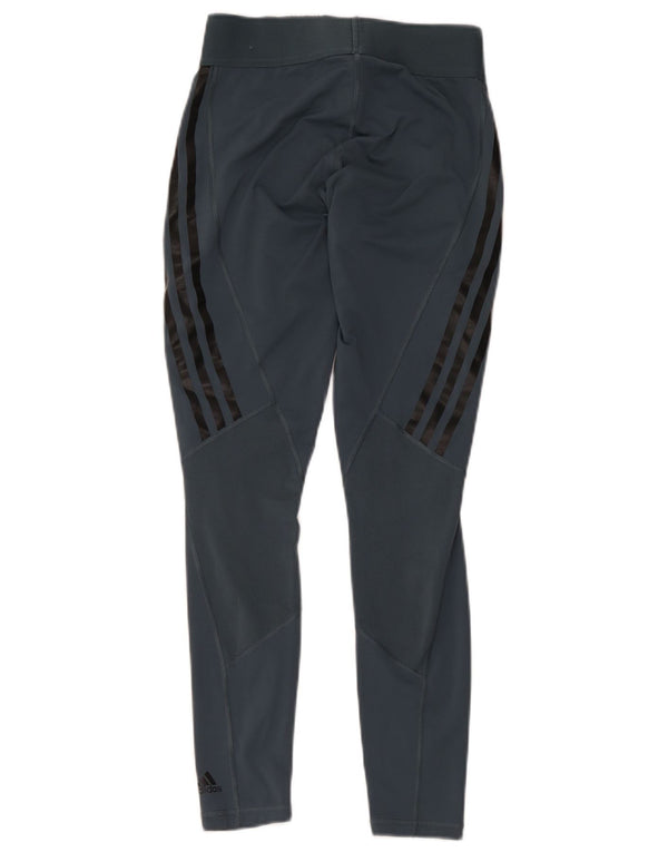 Adidas Womens Aeroready Leggings UK 8/10 Small Grey
