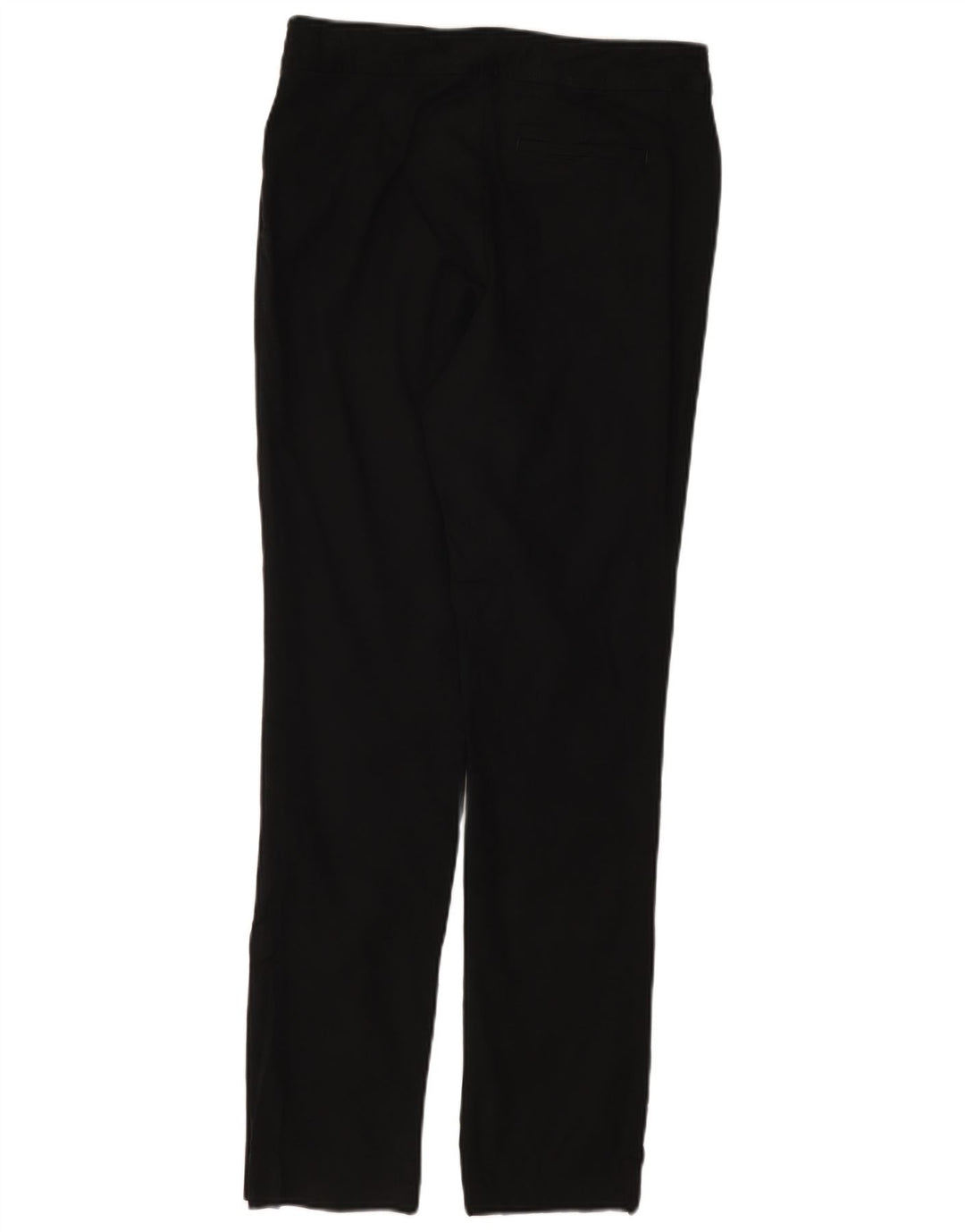 CHAPS Womens Slim Casual Trousers US 8 Medium W30 L31 Black Cotton
