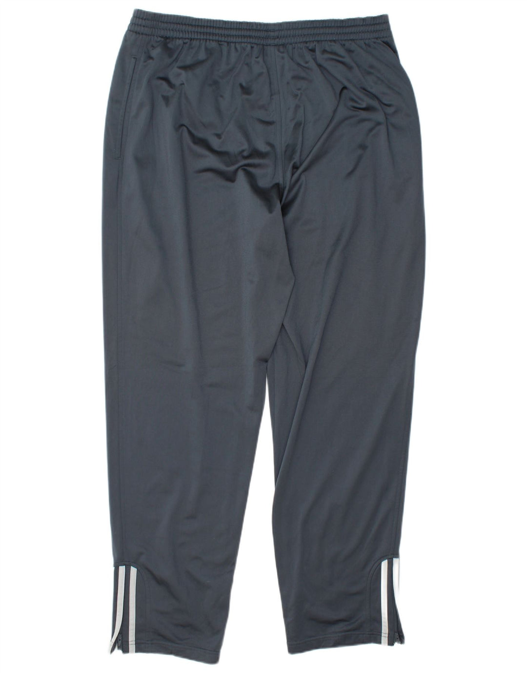 ADIDAS Mens Tracksuit Trousers UK 46/48 XL Grey Polyester