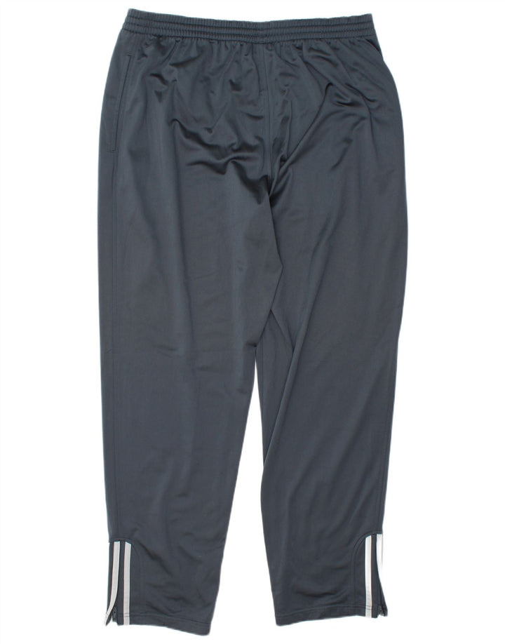 ADIDAS Mens Tracksuit Trousers UK 46/48 XL Grey Polyester