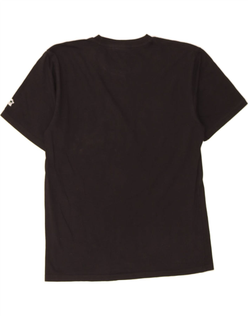 STARTER Mens Graphic T-Shirt Top Small Black Cotton Vintage Starter and Second-Hand Starter from Messina Hembry 
