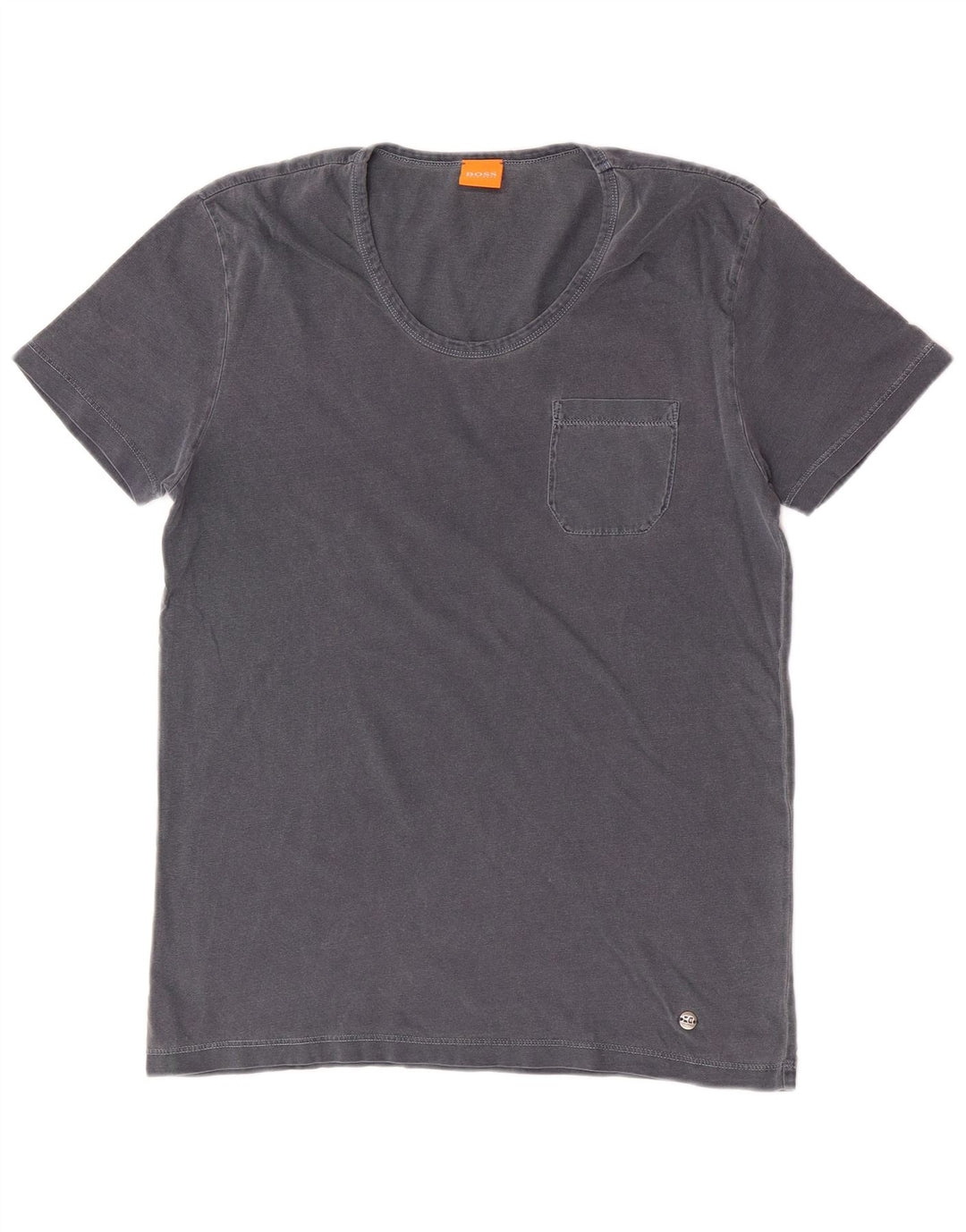 Hugo Boss Mens T-Shirt Top Small Grey