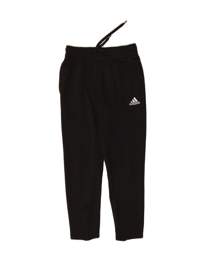 ADIDAS Mens Tracksuit Trousers Small  Black Polyester Vintage Adidas and Second-Hand Adidas from Messina Hembry 