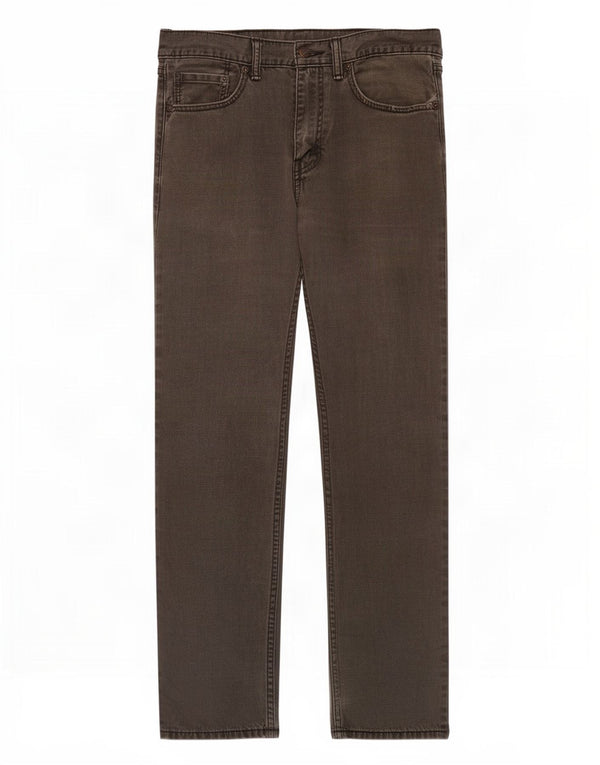 Levi's Mens 505 Straight Jeans W32 L30 Grey Cotton